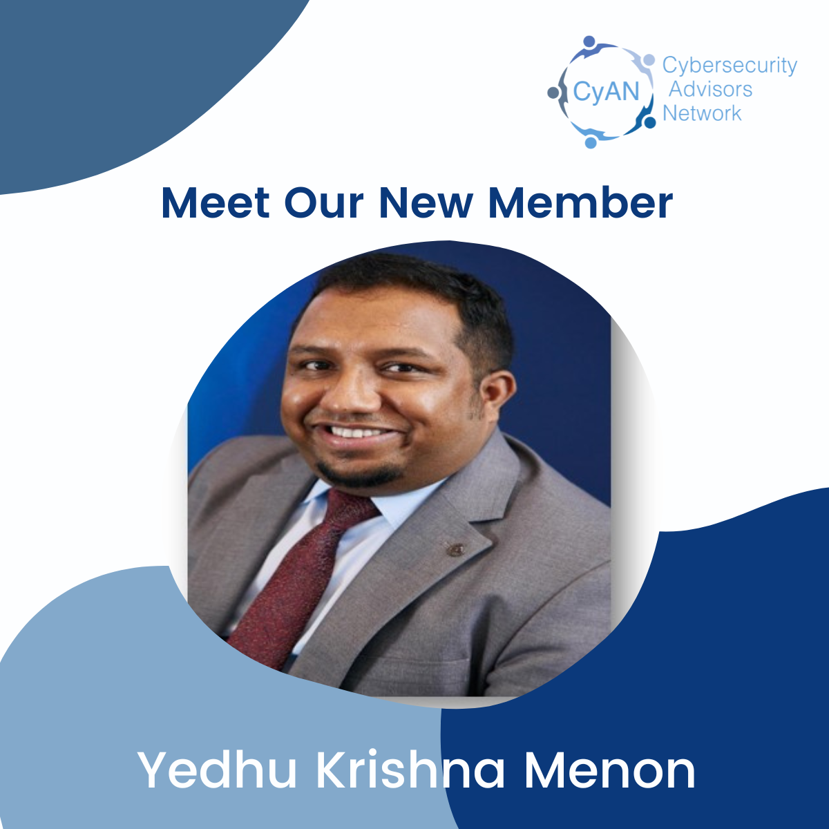 Welcome new member – Yedhu Krishna Menon
