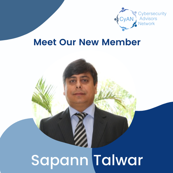 Welcome New Member – Sapann Talwar from Australia