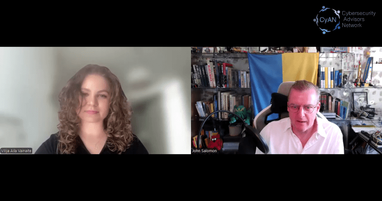 New Podcast – Artificial Intelligence, Cybersecurity, and Society – With Vilija Vainaite