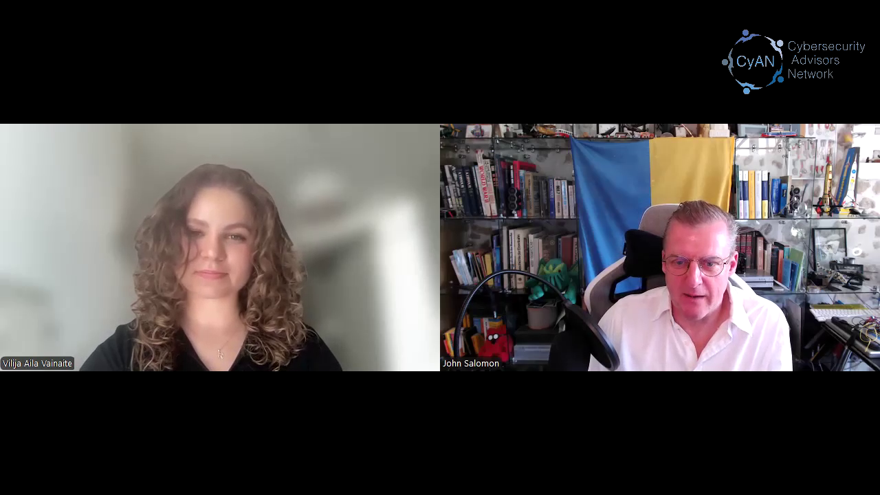 New Podcast – Artificial Intelligence, Cybersecurity, and Society – With Vilija Vainaite
