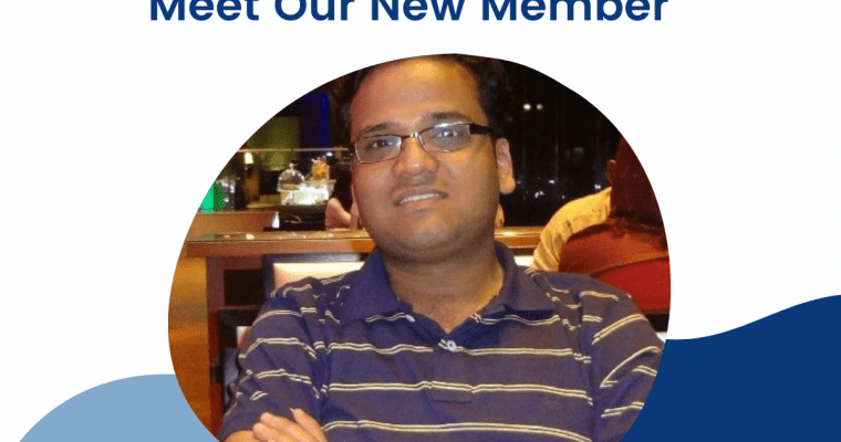 Please welcome our newest member from the United States, Prasad Shinde