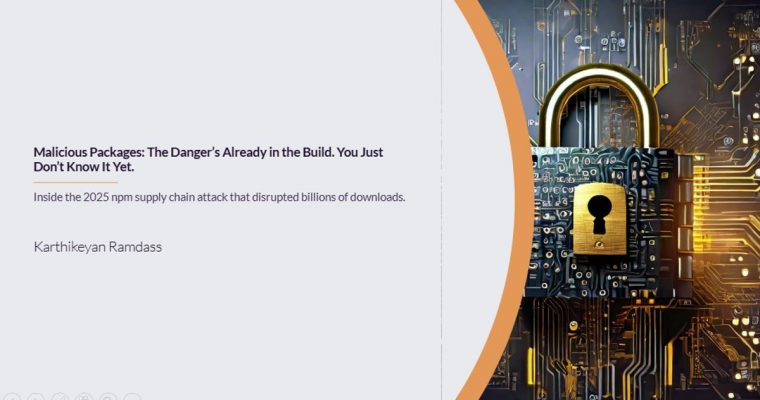 CyAN Webinar: Malicious Packages – the Danger’s Already in the Build