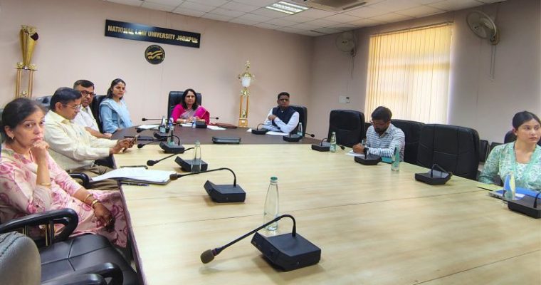 Partnership signed with National Law University, Jodhpur, India 