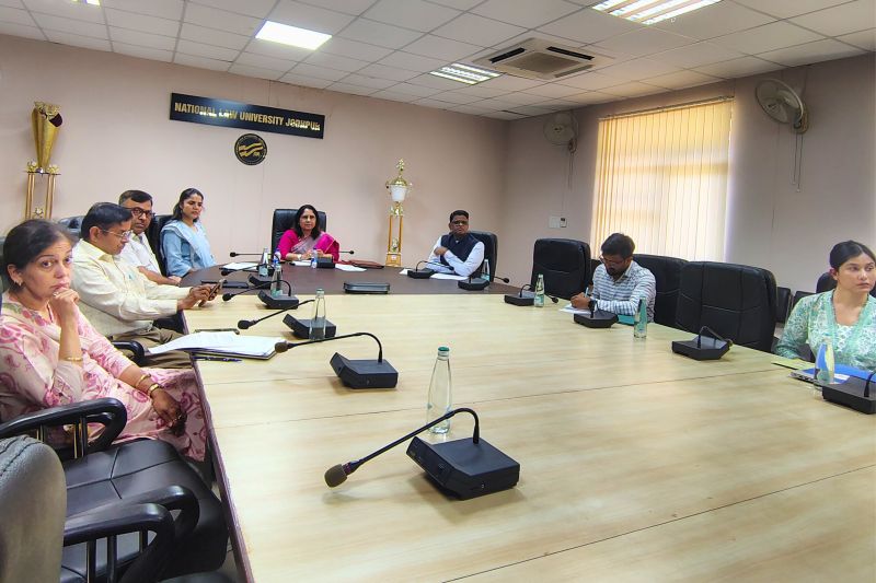 Partnership signed with National Law University, Jodhpur, India 