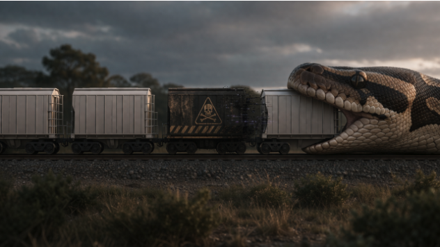 Python Didn’t Bite, the Supply Chain Did by Michael T. McDonald
