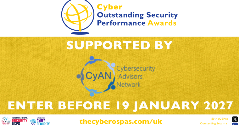 2027 UK Cyber OSPAs – Nominations Now Open